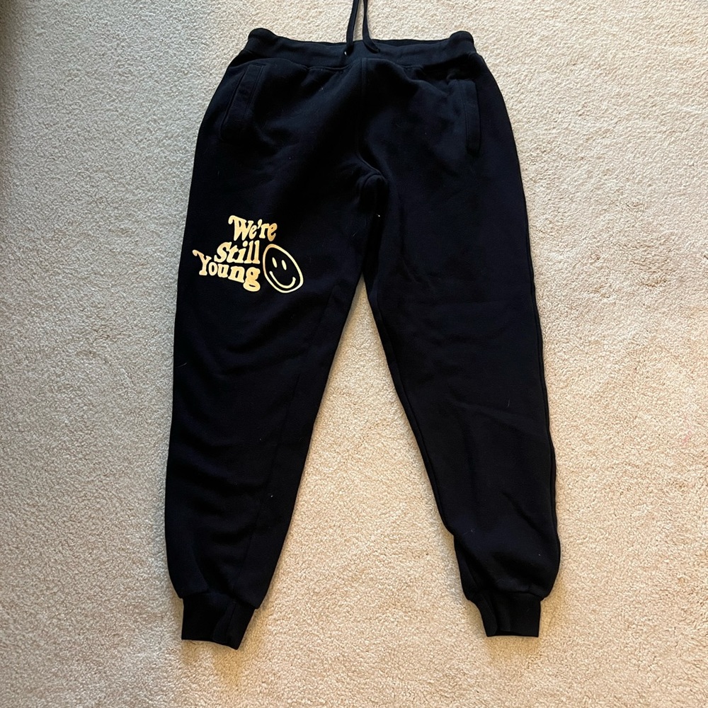Fanjoy Sweats White Size medium unisex White Pockets
